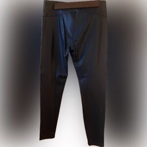 Womens Faux Leather Leggings Pleather Pants High Waisted